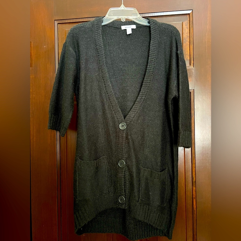Delia’s Cardigan Sweater (Dark Grey)